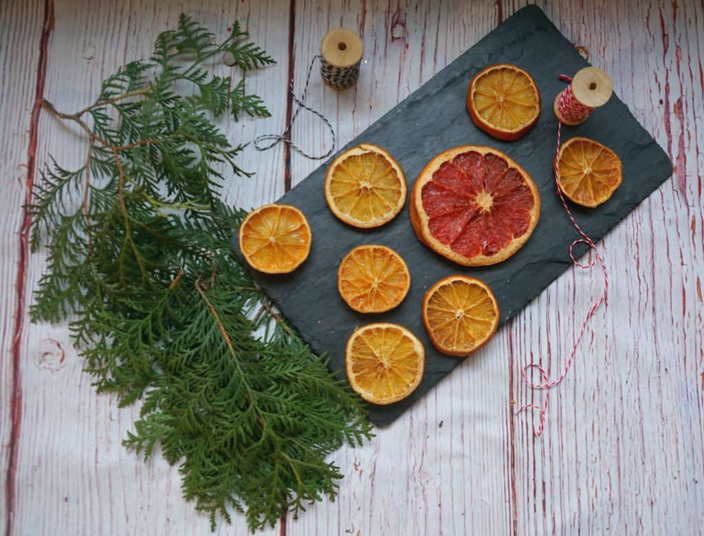 Drying Citrus Fruit in the Oven Recipe