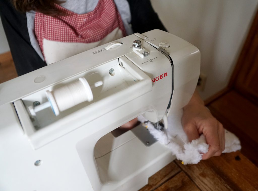 Basic Seam on a Sewing Machine